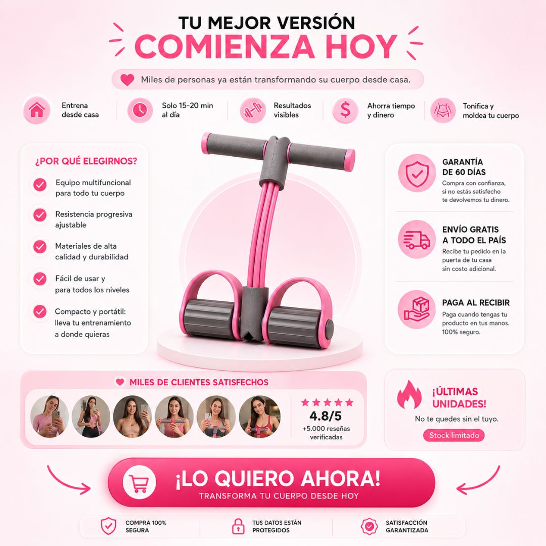 MotionFlex™ | Banda de Resistencia con Pedal